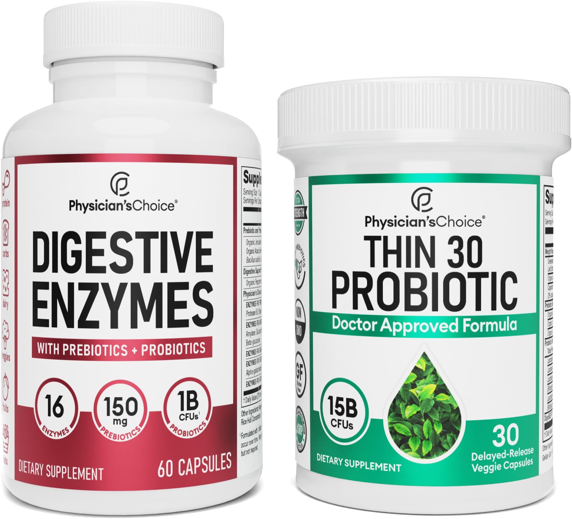 Physician's CHOICE Beat Bloat + Support Weight Management