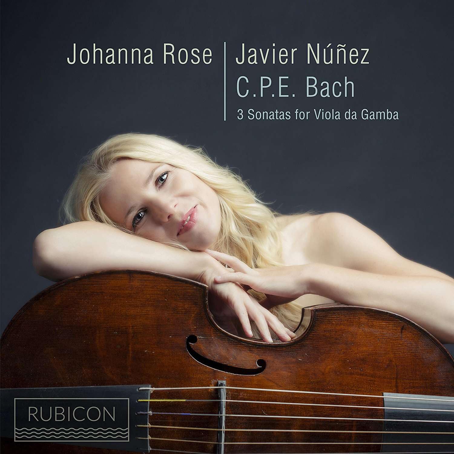 RCD1019 Johanna Rose, Javier Nunez , Carl Philipp Emanuel Bach 3 Sonatas For