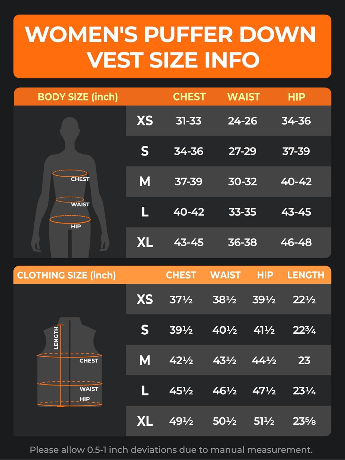 ORORO Women's Down Heated Cropped Vest with USB-C Rechargeable Battery, Lightweight Puffer Heating Vest - Image 7