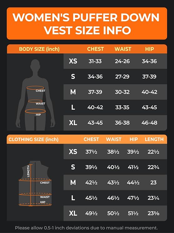 ORORO Women's Down Heated Cropped Vest with USB-C Rechargeable Battery, Lightweight Puffer Heating Vest