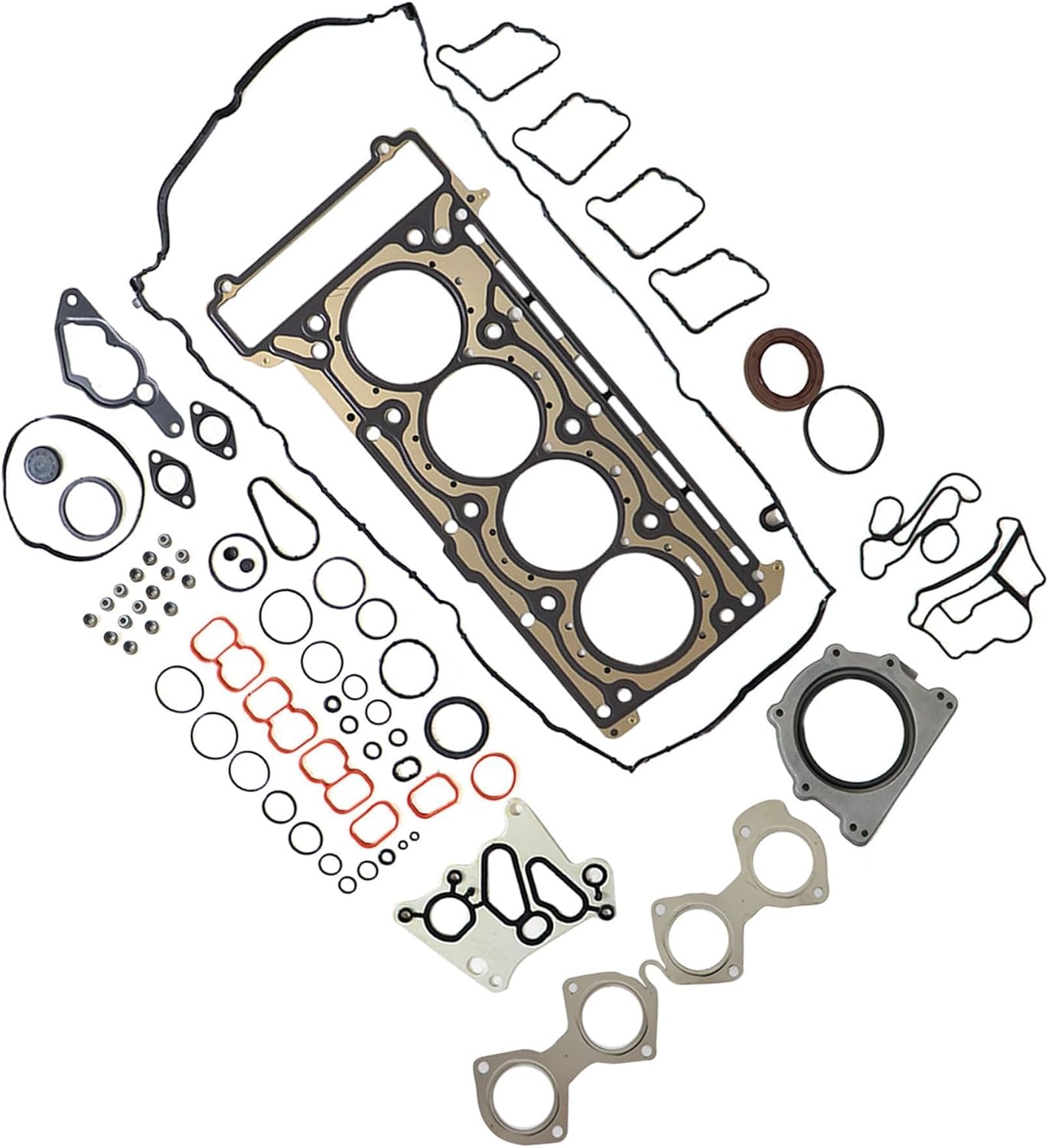 GXARTS Engine Head Gasket Kit 2710161520 Compatible with Mercedes-Benz E200 E250 E260 C200 C250 C260 CGI M271 1.8T 2011 2012 2013 2014 2015 2016