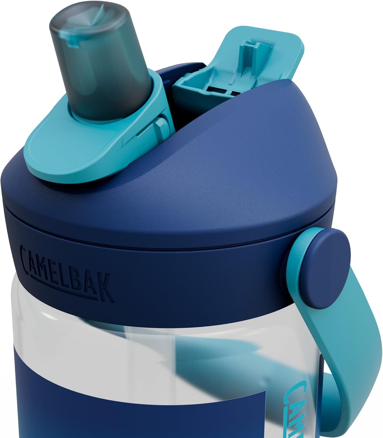 CamelBak Thrive Flip Straw Kids Bite Valve Tritan Renew Water Bottle 14oz - Image 3