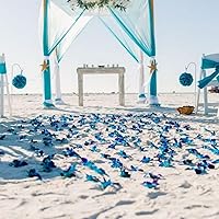 Vista 117 de CODE FLORIST 1100 pétalos de rosa de seda para el día de San Valentín, pétalos de rosa falsos para noches románticas, bodas, propuestas