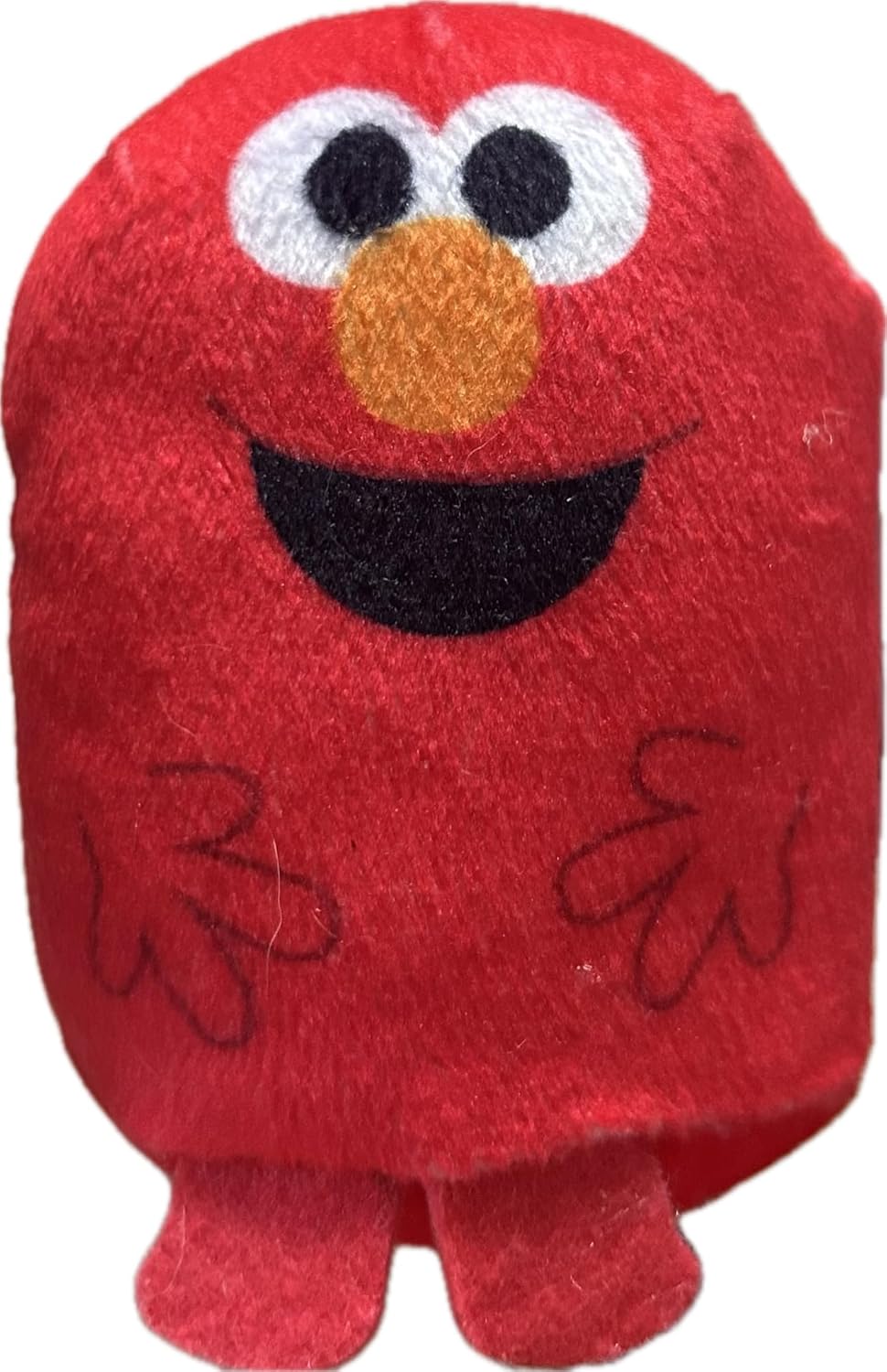 Just Play Sesame St. Mini 3 Inch Soft and Comfy Plushie Pals - Elmo Red - Collect Them All!