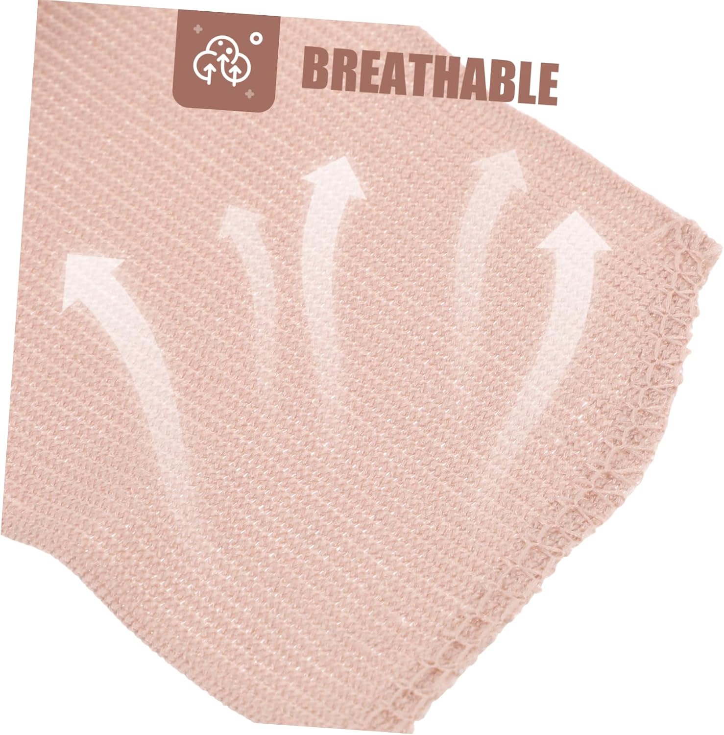 4pcs Cotton Compression Wraps Reusable Elastic Bandage for Legs Knee Tummy Body Breathable and for Natural Color