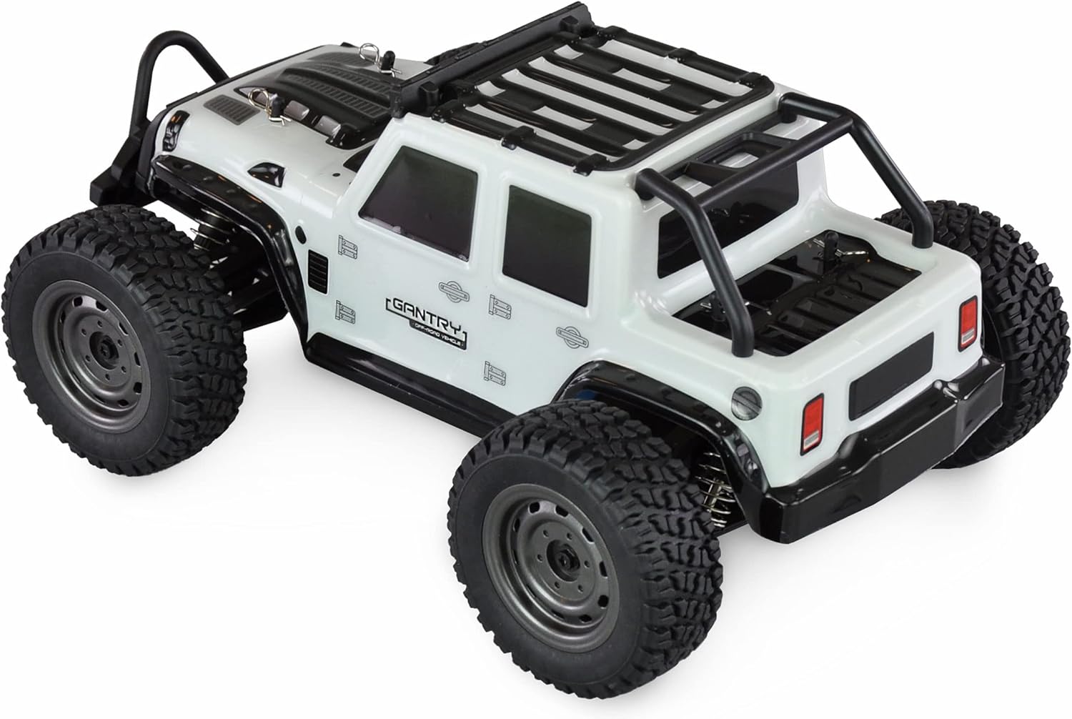 Rear view of the Amewi Gantry Cross-Country Truck