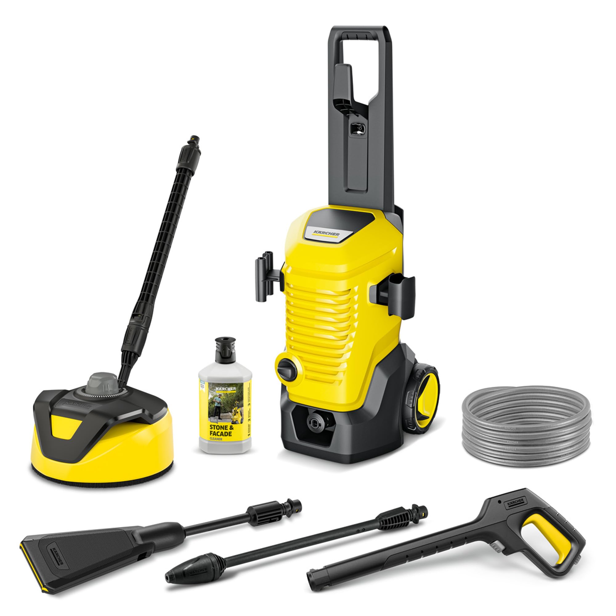 Kärcher K 5 WCM Flex eco!Booster Home Pressure Washer - Yellow - 145 bar