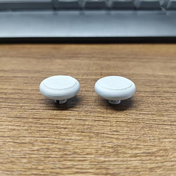 2Pcs Joystick Cap for Nacon Revolution 5 Pro Game Controller,Black