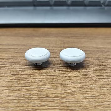 2Pcs Joystick Cap for Nacon Revolution 5 Pro Game Controller,Black