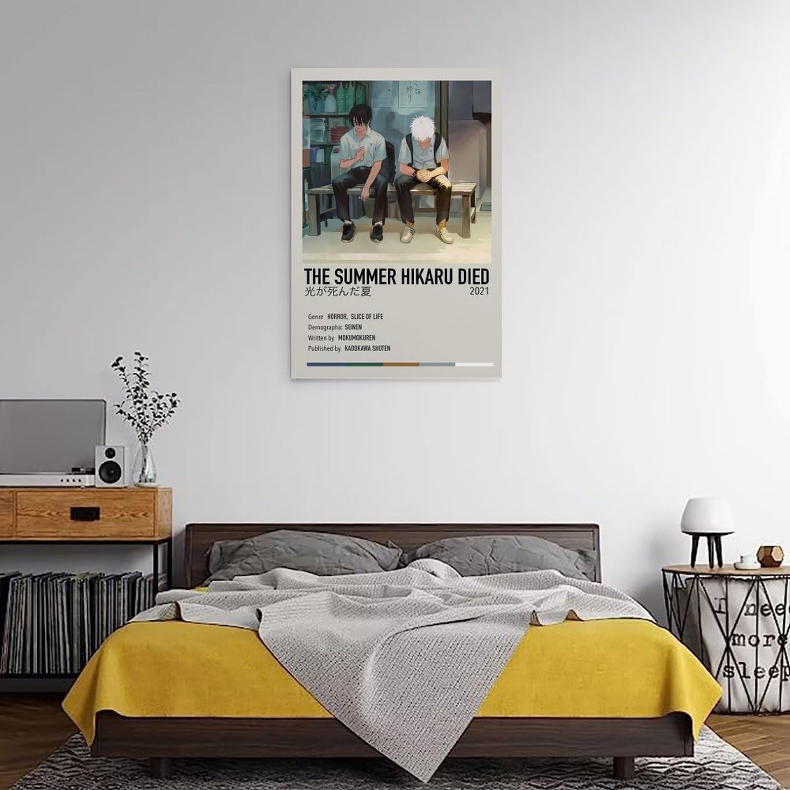 Poster Sur Toile The Summer Hikaru Died - Décoration Murale 20x30 Cm, Impression HD, Sans Cadre