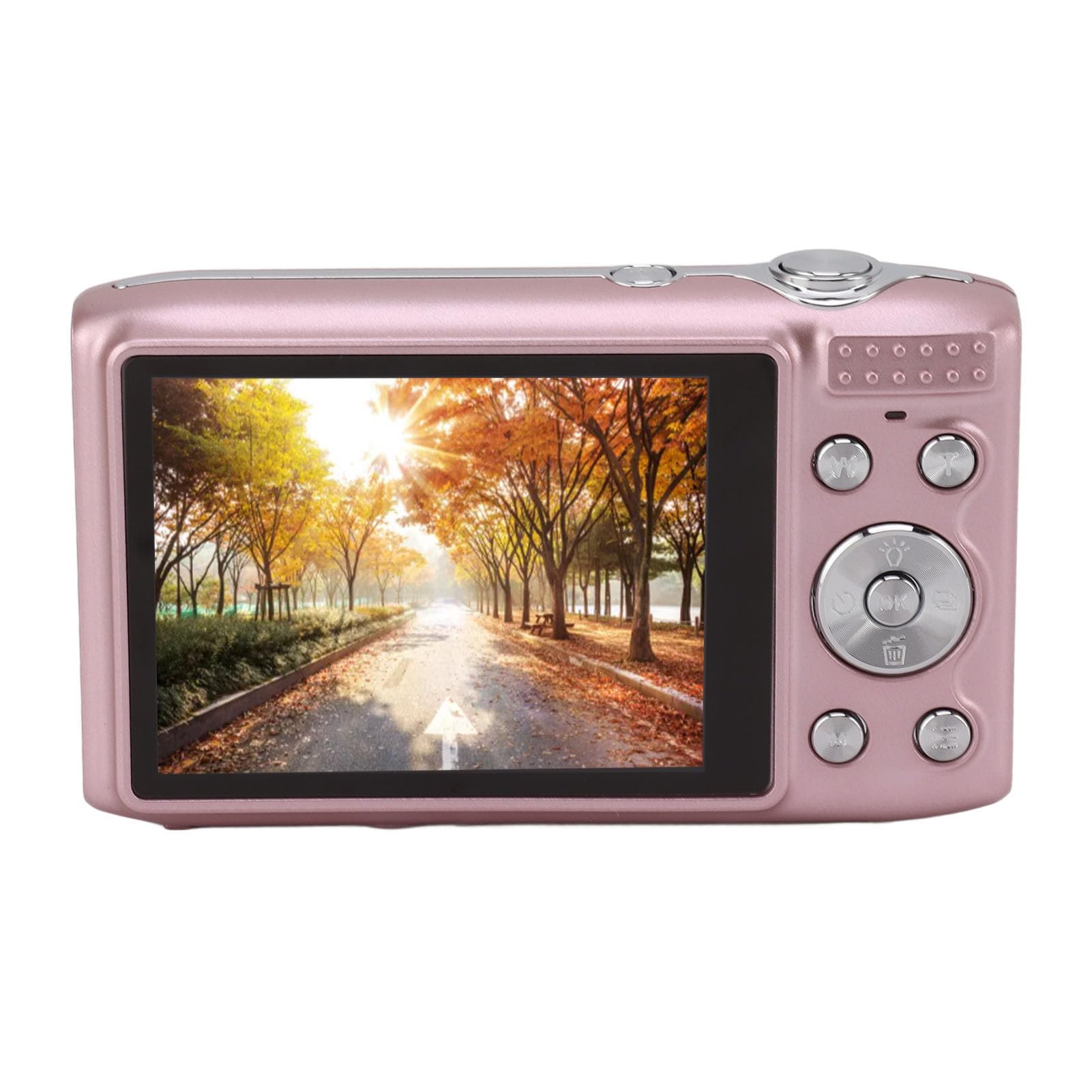 Aparat Cyfrowy 4K Fotografia o Wysokiej Rozdzielczości 16X dla Nastolatków 58 MP HD 2,88-calowy Ekran IPS z Zoomem i Autofokusem Kieszonkowy Kompaktowy Aparat do Fotografowania