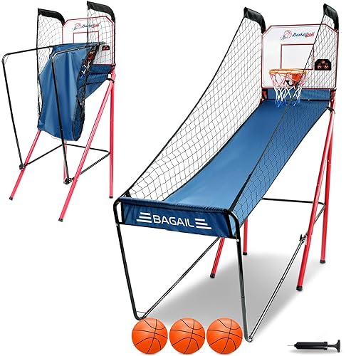 BAGAIL Basketball Arcade Game, Electronic Basketball Shooting Game, Arcade Sounds,