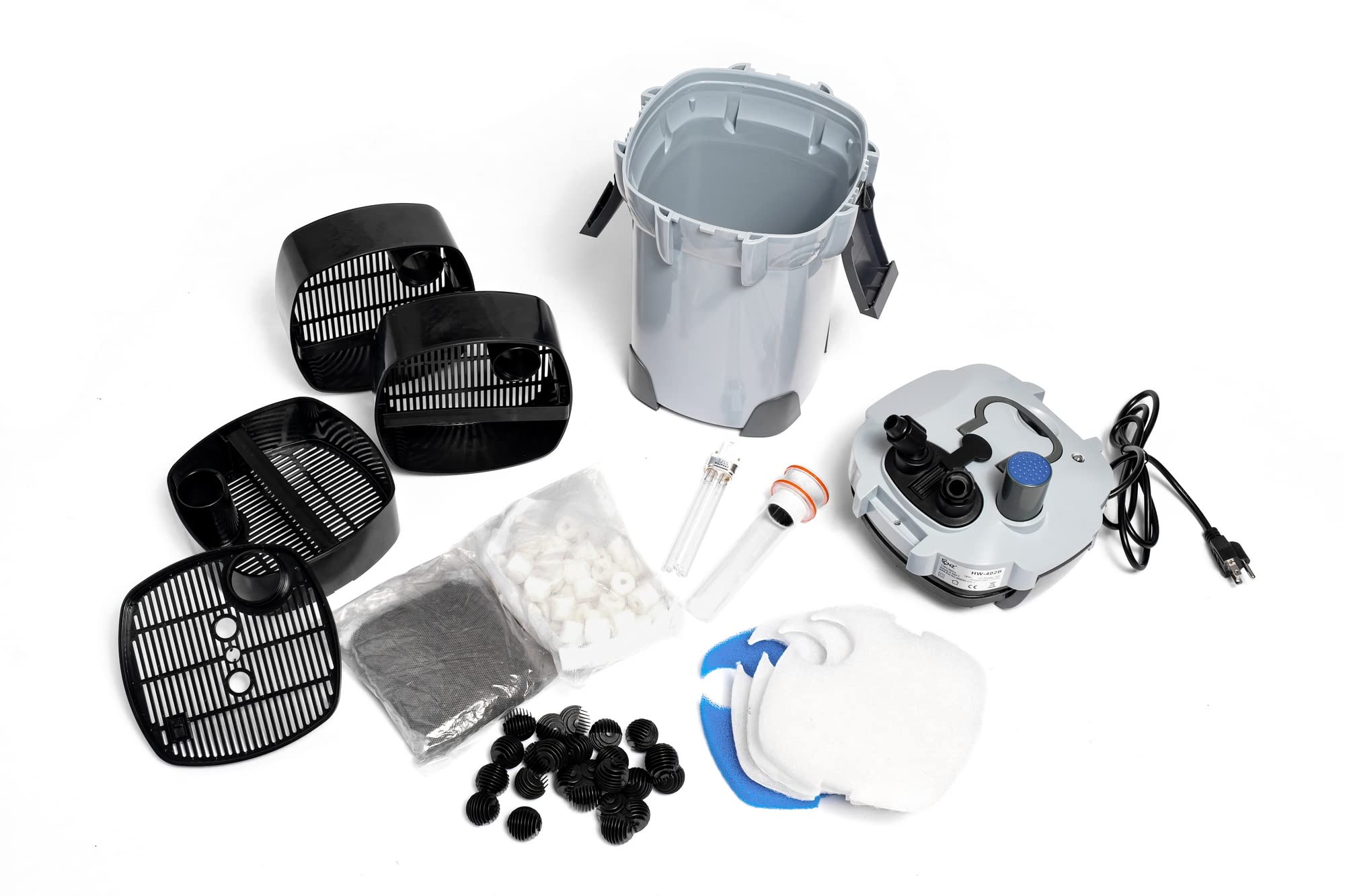 フィルター・ポンプ・ろ材 51 Amazon.com : CNZ HW-404B Canister Aquarium Filter, 525GPH | Built