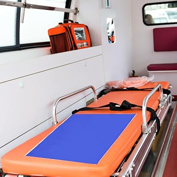 Slide Sheets for Moving Patients on Bed, Sliding Sheets for Bed Mobility, Patient Transfer Slide Sheet for Hospitals, Home Care, Cars, Wheelchairs, Elderly and Disabled, Blue (75x180cm)