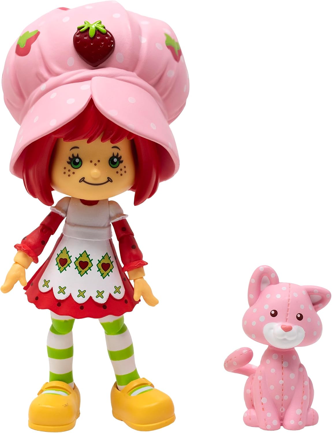 Boss Fight Studio Classic Strawberry Shortcake Raspberry Tart Action Figure – Collectible, Scented Figurine with Removable Hat and Animal Companion – 1:12 Scale