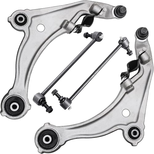 Miniatura 33 de Detroit Axle - Kit de brazos de control frontal RWD para Chrysler 300 Dodge Challenger Charger Magnum, 2 brazos de control superiores 2 rótulas