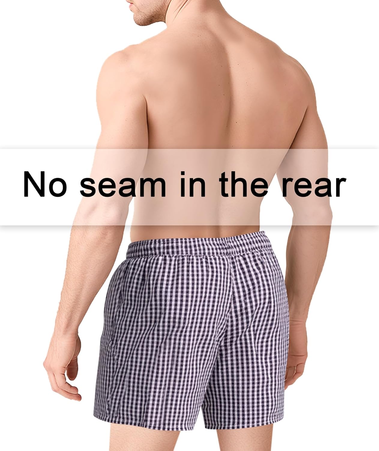 MOACC M Boxers for Men - Men's 100% Cotton Boxer Briefs Underwear Premium Quality Shorts - Image 2