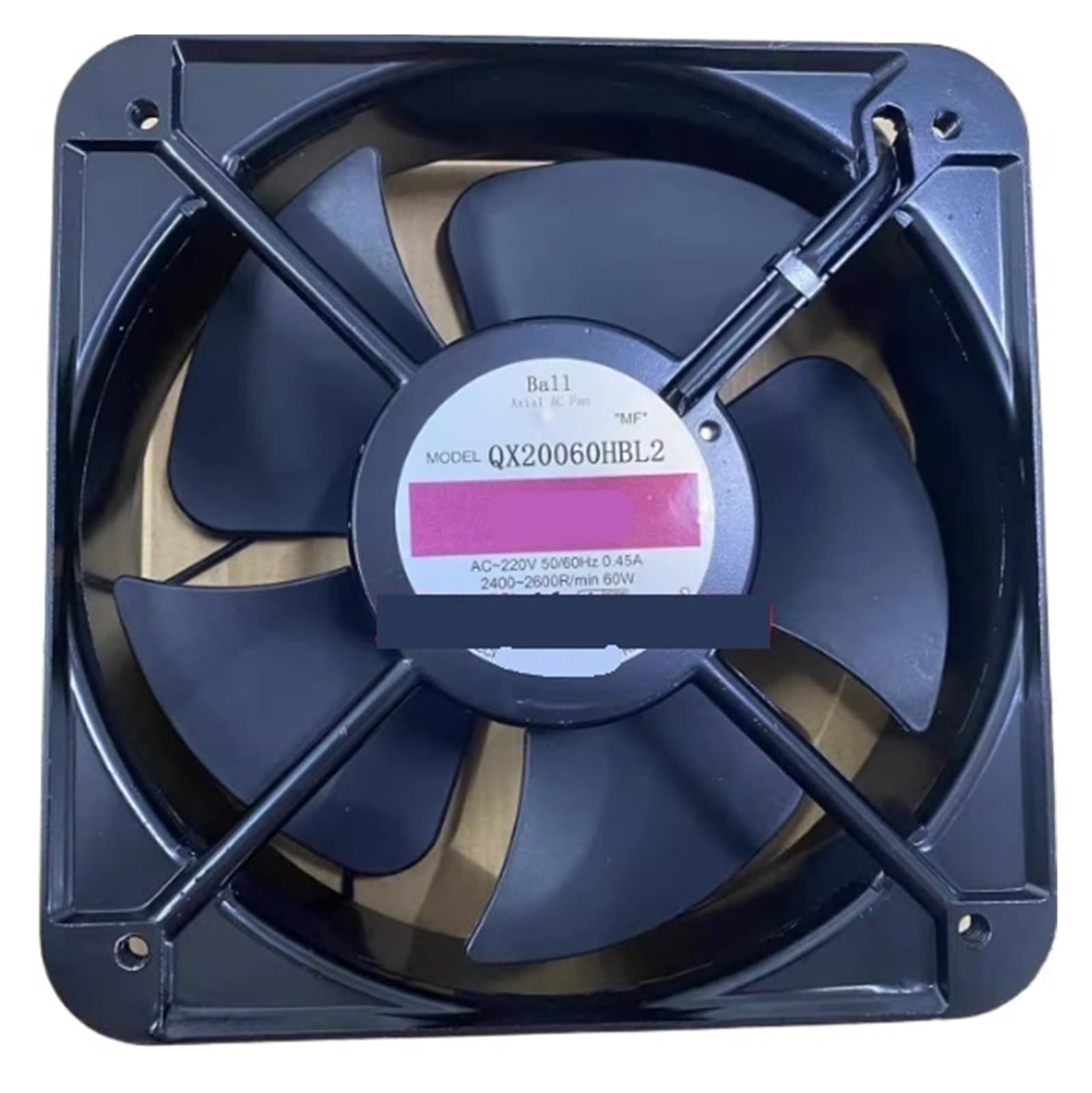 Lzikkgki One Color Fan Qx20060hbl2/3 380V 0.23A 65W Ac Cooling Fan(Qx20060hbl2)