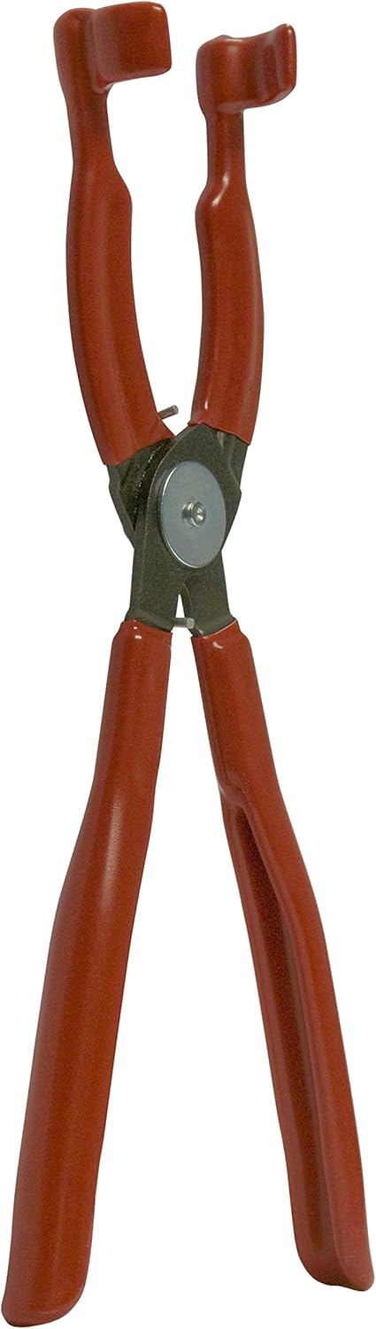 MAG-MATE PLS120 Insulated Spark Plug Boot Pliers, Versatile and Durable Tool Kit, Prevents Wire Damage, Electrical Shock, and Burns, Secure Grip, Straight Jaw Position, Pliers Length 11’’