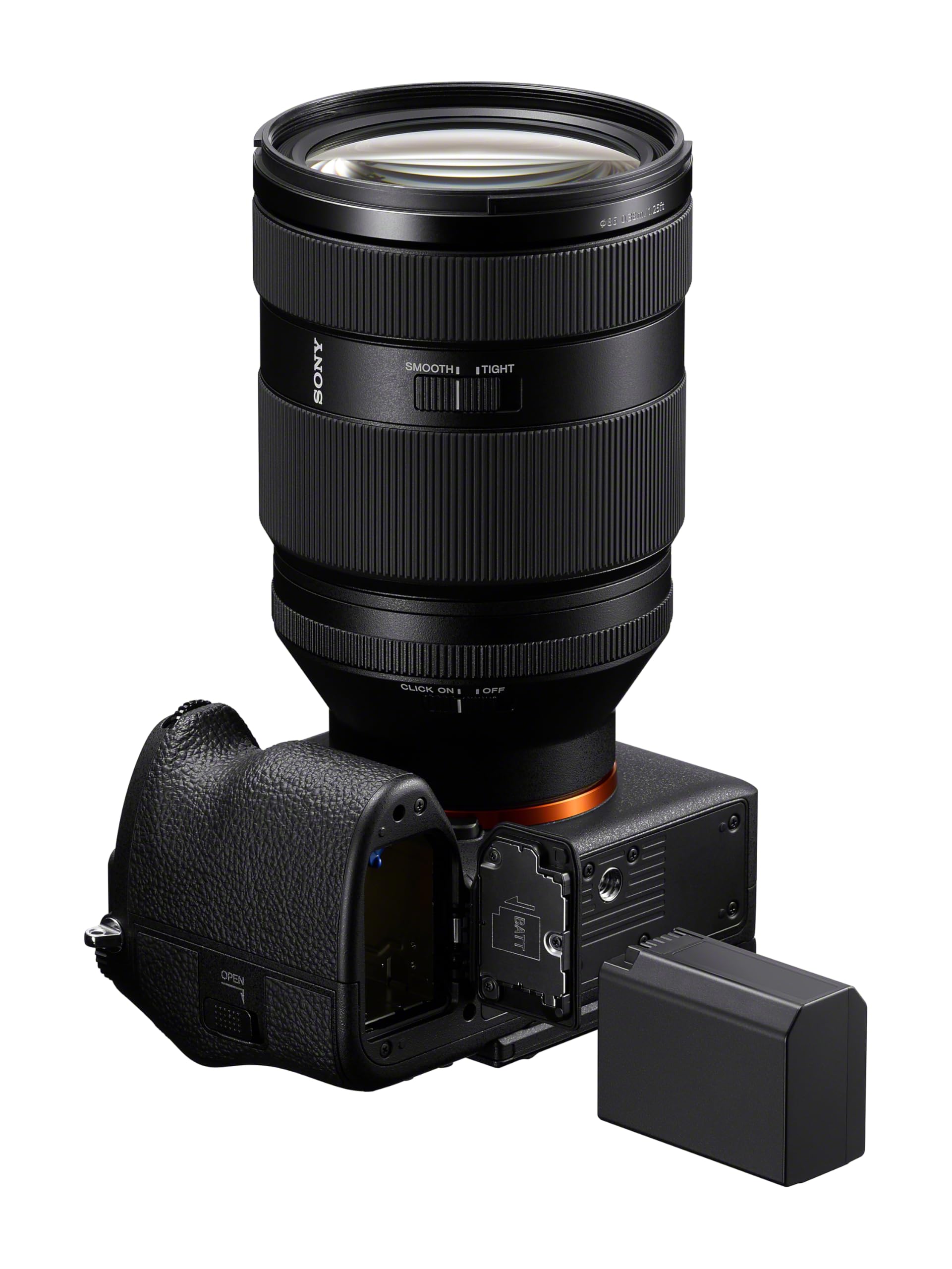 Sony NP-SA100 – akumulator o dużej pojemności – szybkie ładowanie przez USB-C, o 17% większa pojemność niż model NP-FZ100, kompatybilny z aparatem Sony Alpha 7R VI