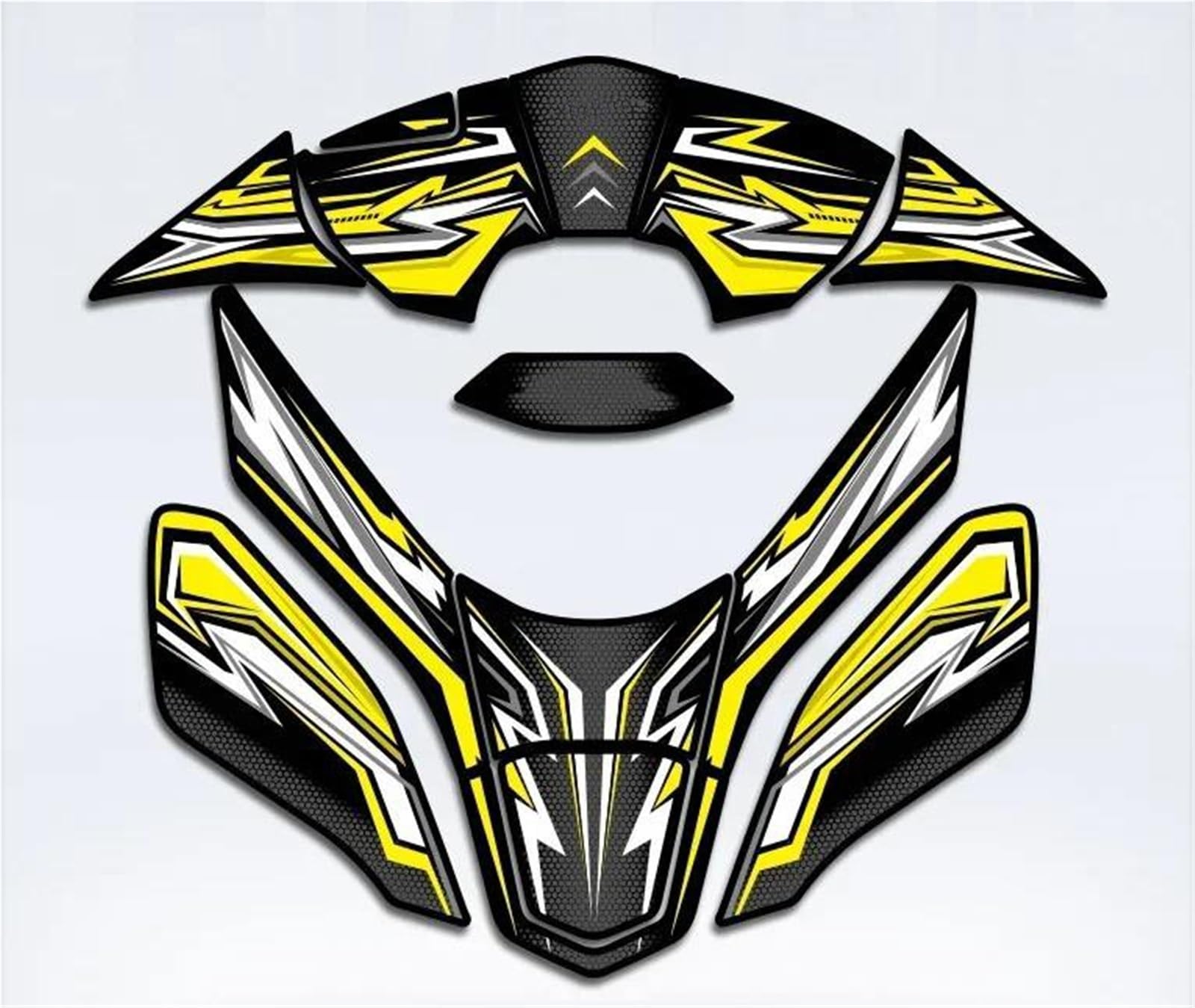 Dtsgcx Color4 For Pcx 160 Pcx160 Motorcycle Anti Slip Fuel Oil Tank Pad Side Grip Protector Decal Sticker Pads(Color4)