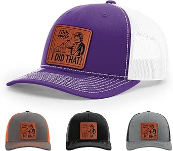 Amazon.com: I Did That - Food Price Inflation Illustration Hat, 112 ...