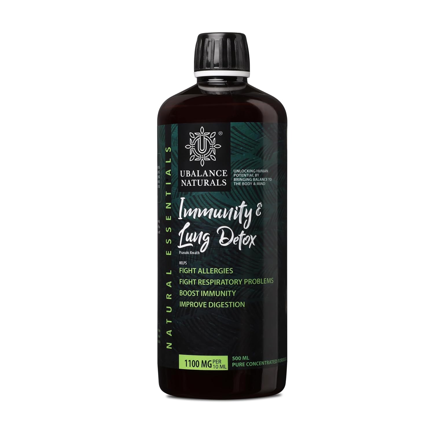 Ubalance Naturals Immunity & Lung Detox 1100 MG | Goodness of 5 potent herbs| May help Boost Immunity and gut health | May...
