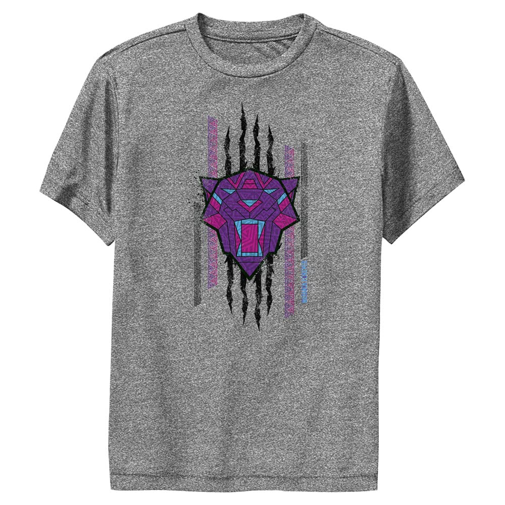 Marvel Camiseta Panther Scratch para niño