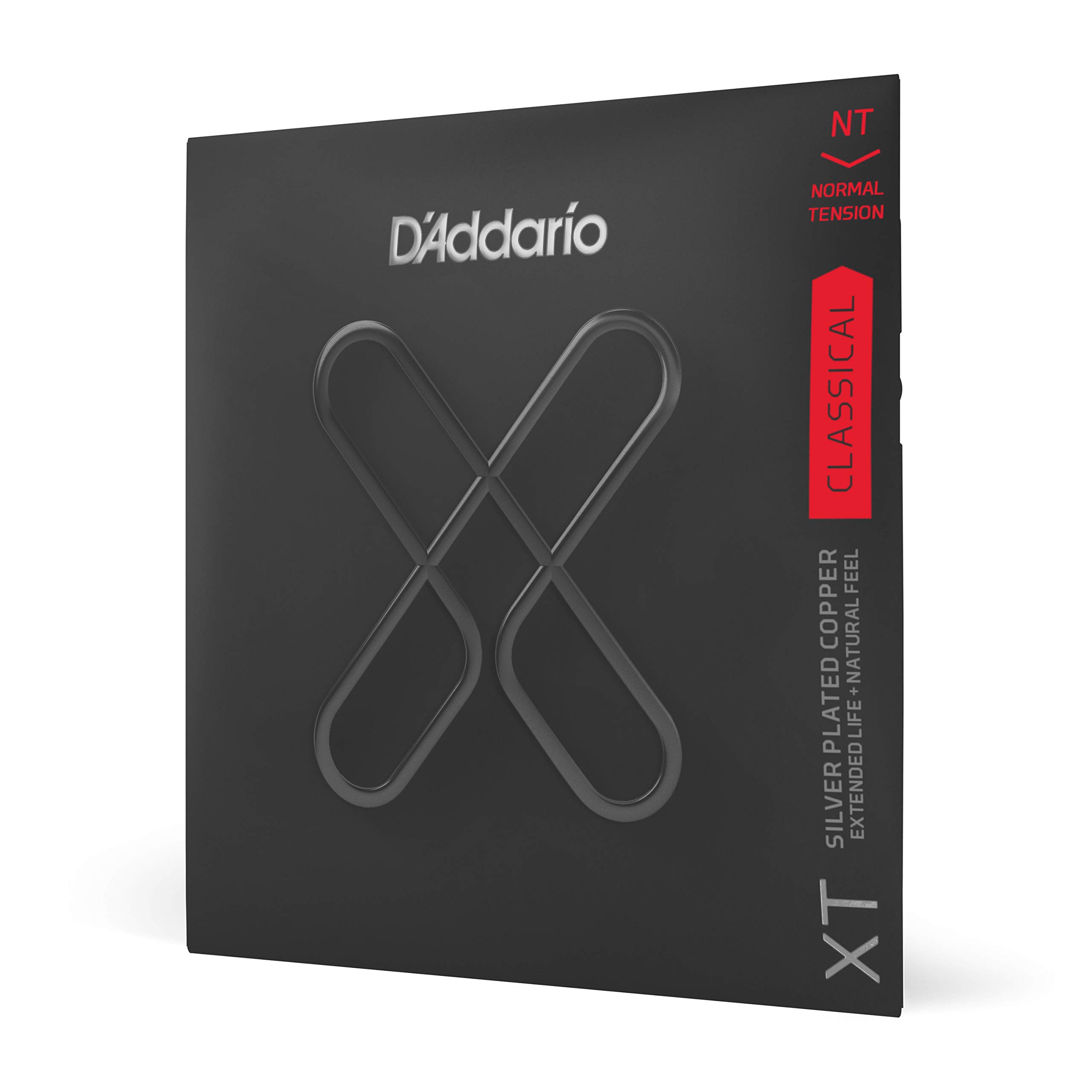 D'Addario XT Silver Plated Copper Classical Guitar Strings, Normal Tension