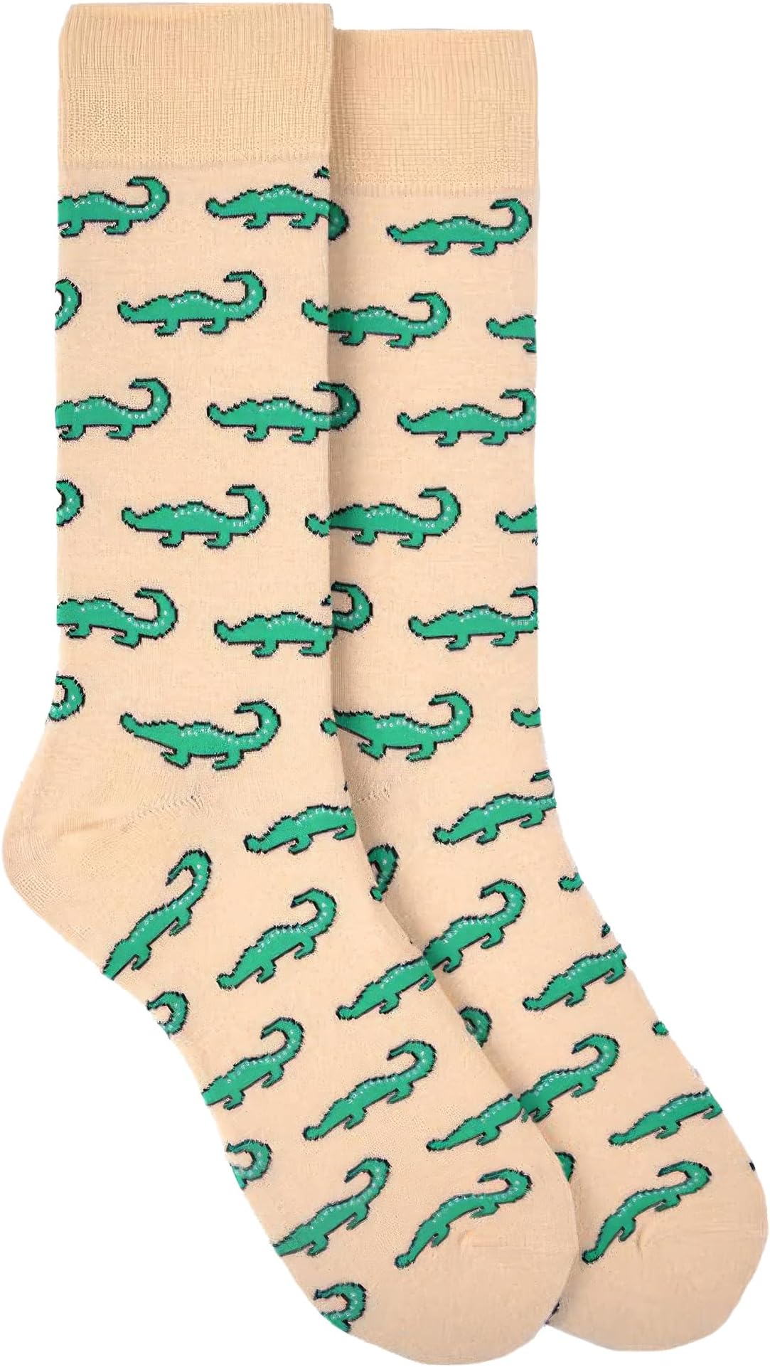 Men’s Crew Cut Socks, Animal Themes, Fun and Unique Graphic Socks, One Size Fits Most