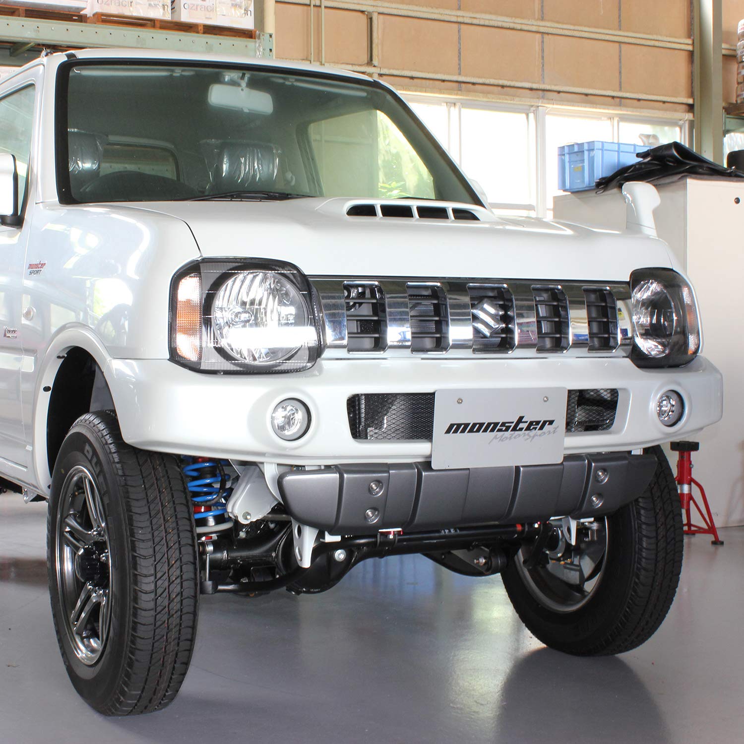 ☆ジムニーJA22用ステンレス前後バンパーセット☆