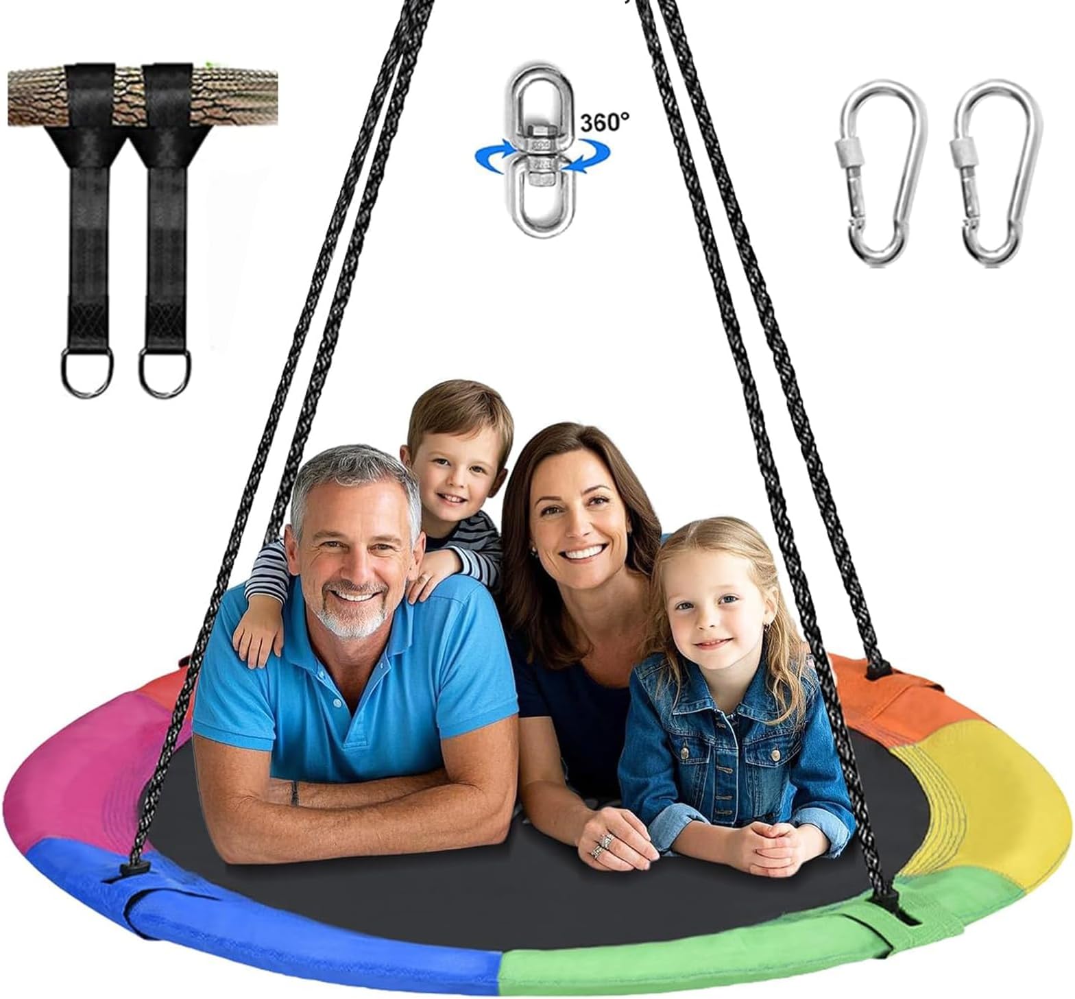 43" Saucer Tree Swing
