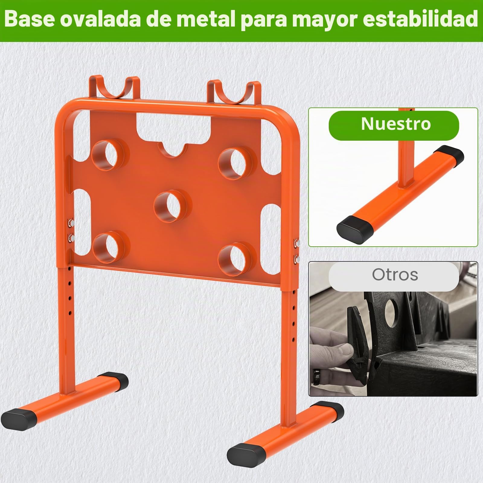 SELEWARE Dispensador de alambre multiusos, estante de carrete de alambre, dispensador de cables portátil, altura ajustable para carretes de hasta 33 pulgadas de diámetro, soporte de cable de acero