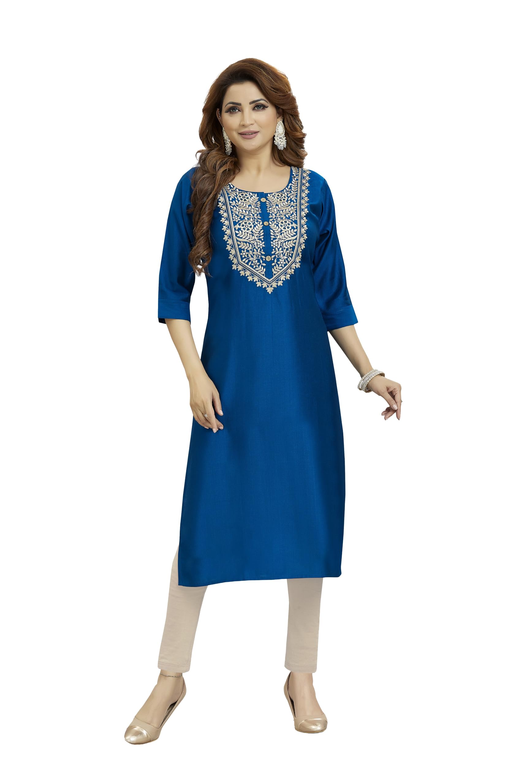 Kurta indienne ample et légère pour masquer les rondeurs avec style
