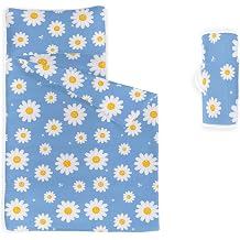 HOSIMA Nap Mat -Excavator Sleeping Bag with Removable Pillow - Daycare and Sleepovers Preschool Kindergarten Bedding Set for Kids Toddler Boys Girls
