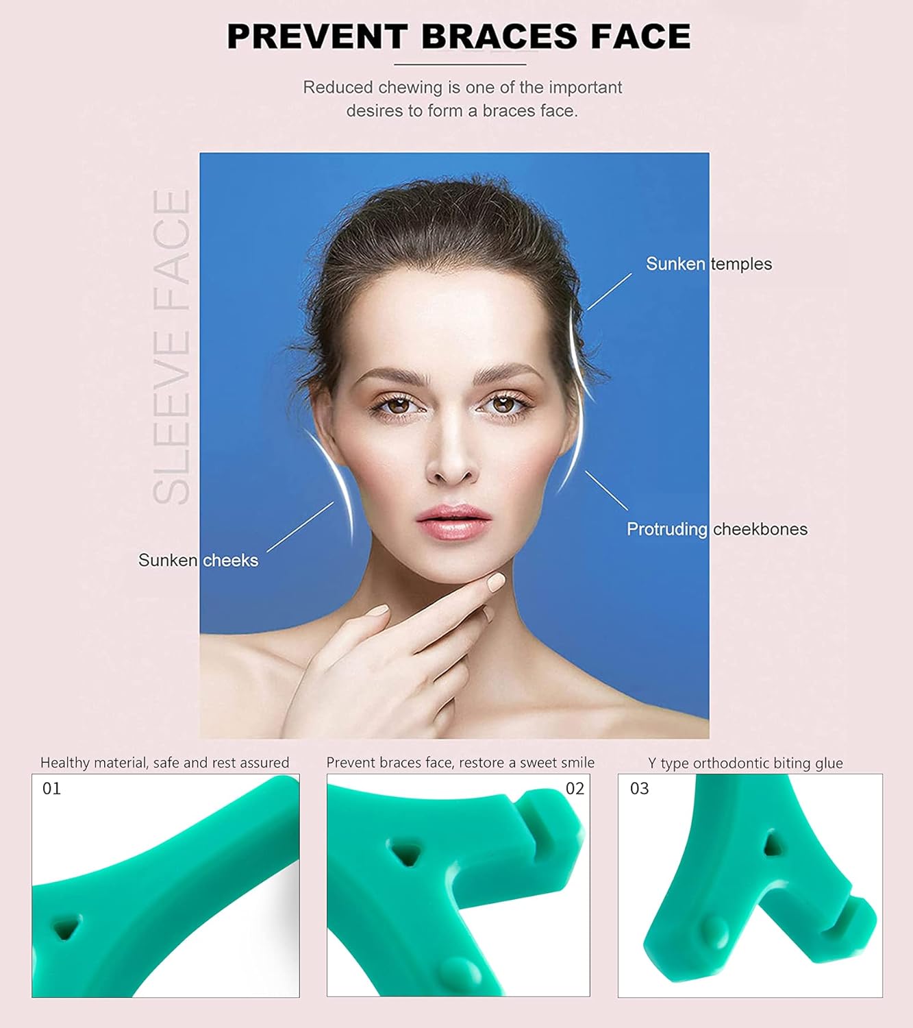 Aligner Seater Chewies Y-Shaped Orthodontics Multifunctional Chew for Invisible or Metal Braces Aligner Munchies with Storage Case Green/Mint Scented : Beauty & Personal Care