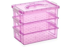 BTSKY 3 Layers Cute Dolphin Crayon Marker Organizer