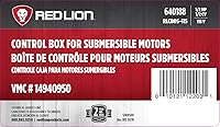 Vista 7 de Red Lion RLCB05-115 1/2-HP Caja de control VMC de 115 voltios para bomba de pozo, gris, 640188