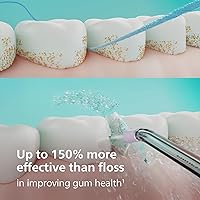 Vista 4 de Philips Sonicare Cordless Power Flosser 3000 - Water Flosser with Innovative Quad Stream Technology, Oral Irrigator with 2 Flossing Modes and 3 New