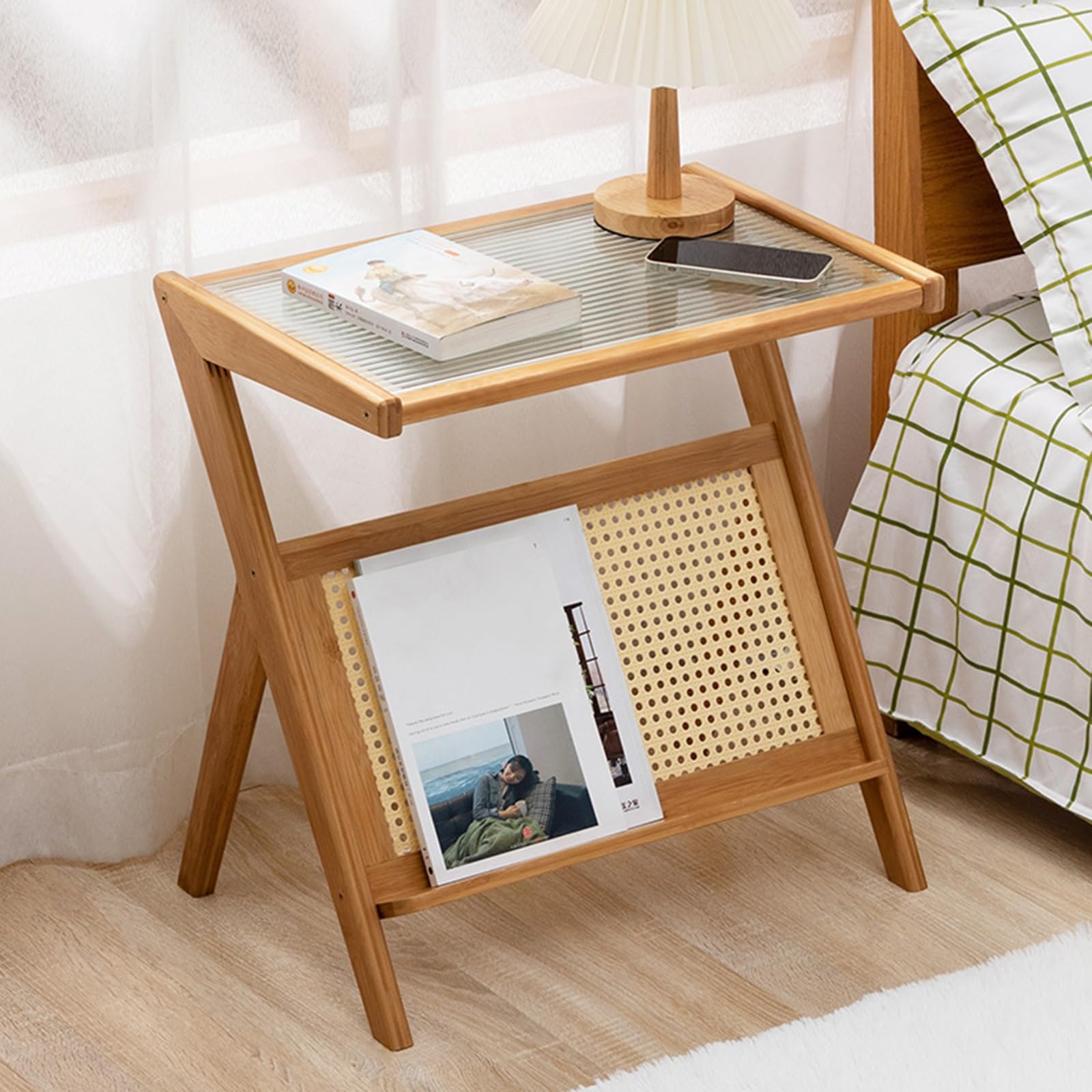 Table de chevet simple de 55cm et table d'appoint de salon