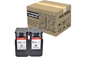 Dual Canon Pixma MX375 Ink Cartridge Set: Black and Tri-Color