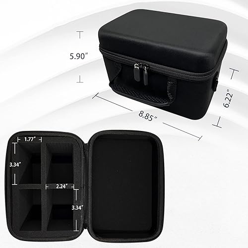 Miniatura 2 de YiToYuKi Caja de almacenamiento graduada para 28 tarjetas comerciales deportivas graduadas, organizador de tarjetas de losa para CSG, BGS, FGS, PSA,