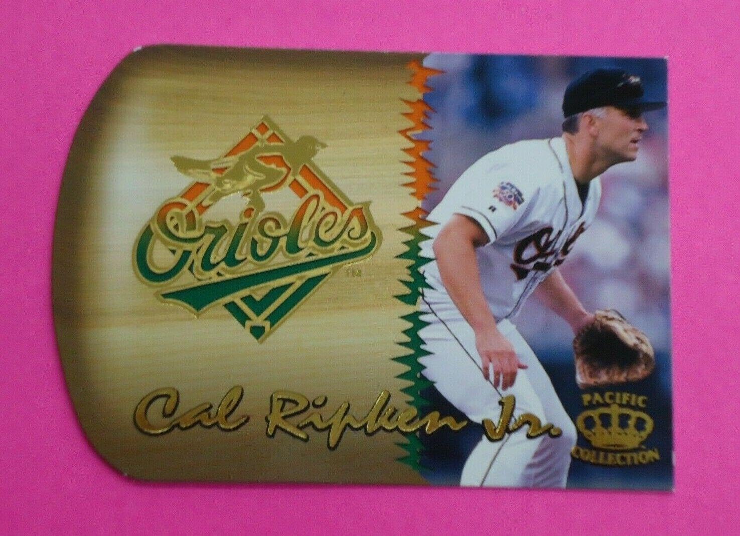 Ripken Jr. - Alomar 1998 PACIFIC CROWN COLLECTION Spanish/English Card #2 - Baseball Cards