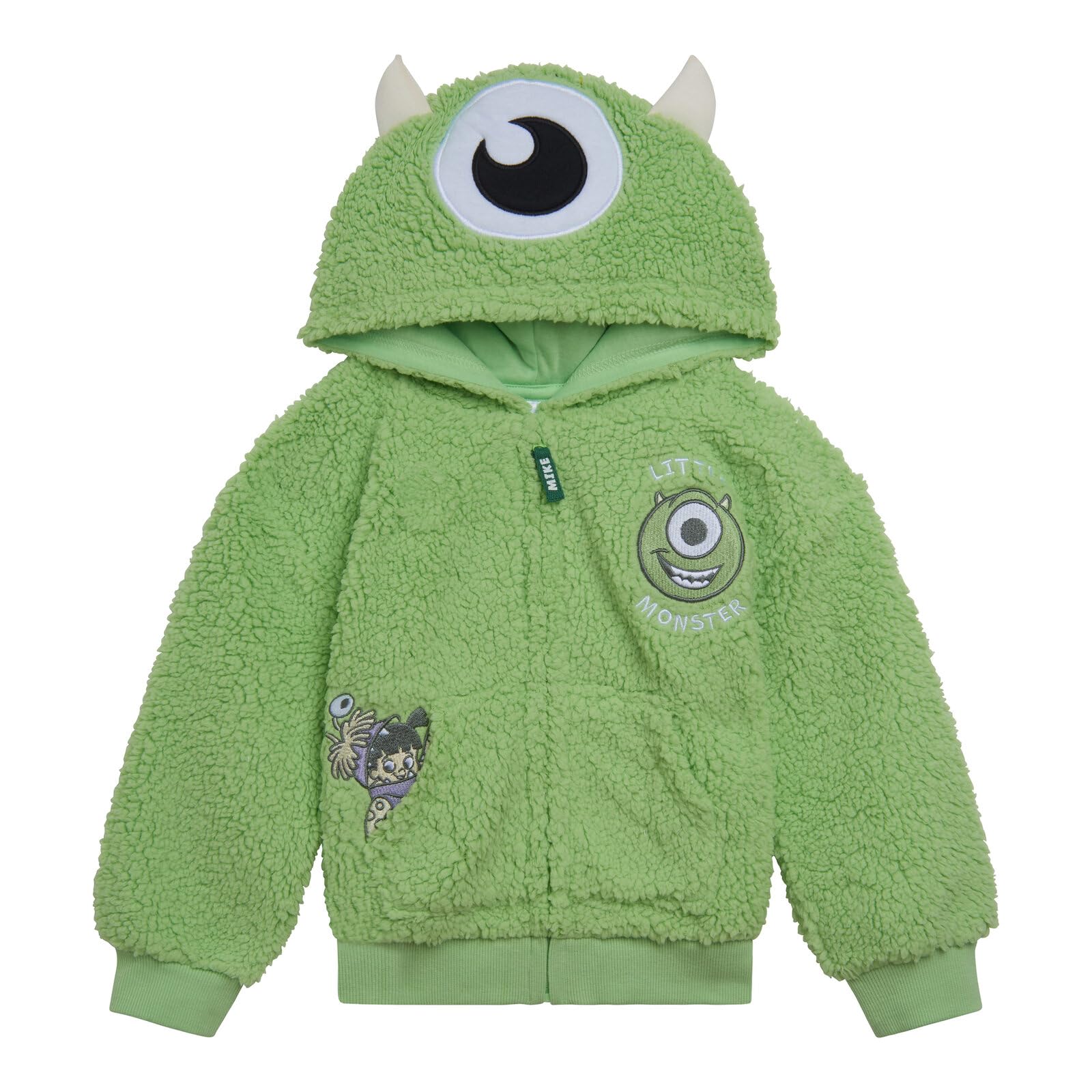 Disney Winnie the Pooh Mickey Mouse Nightmare Before Christmas Lilo &amp; Stitch Monsters Inc. Zip Up Hoodie Newborn to Big Kid