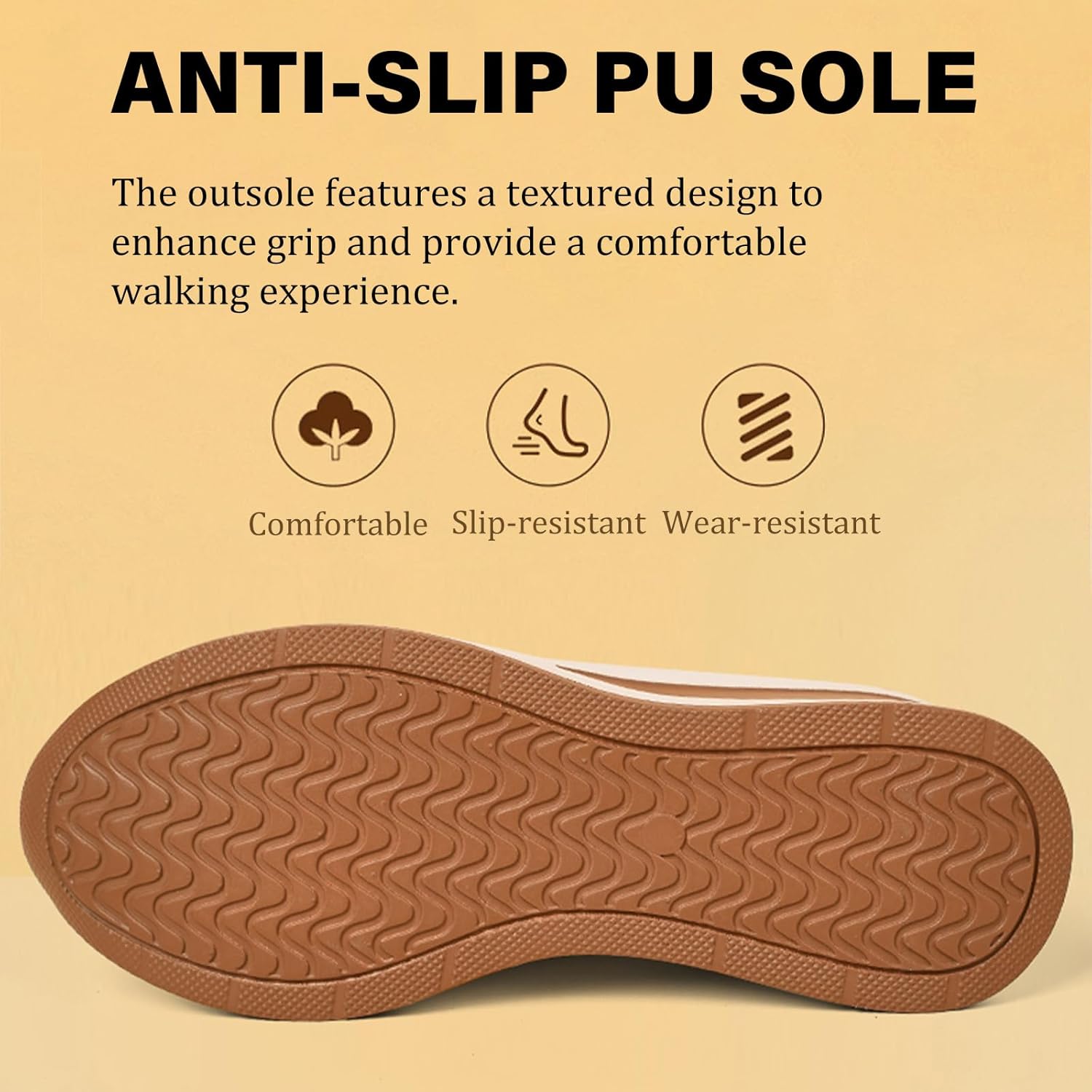 Women's Leather Lace-Up Platform Wedge Sneakers Breathable Lightweight Comfortable Low Top Walking Shoes with Arch Support Non-Slip Fashion Casual Sneakers - Image 5