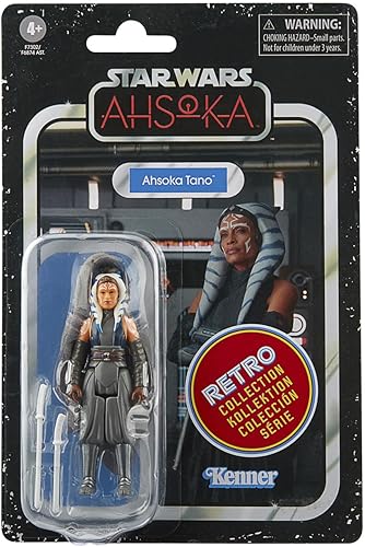 STAR WARS Retro Collection Ahsoka Tano, Ahsoka - Figuras de acción coleccionables de 3.75 pulgadas, a partir de 4 años