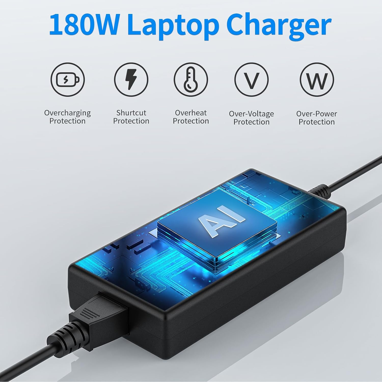 180W 19.5V 9.23A Charger for Acer Predator Helios 300 Gaming Laptop