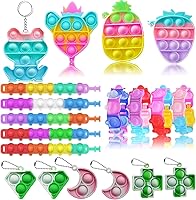 Vista 2 de 117 Pcs Party Favors for Kids 4-8, Birthday Gift Toys, Pop Fidget Toys, Treasure Box Toys, Carnival Prizes, School Classroom Rewards, Pinata