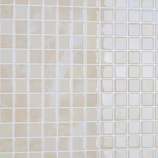 CRE8TIVE 4 Sheets Beige Peel and Stick Backsplash Small Square Mosaic Stick on Tiles for Kitchen Backsplash Tile Stickers 12"x12" Adhesive 3D Marble Wall Tiles for Bathroom Shower Tile Waterproof
