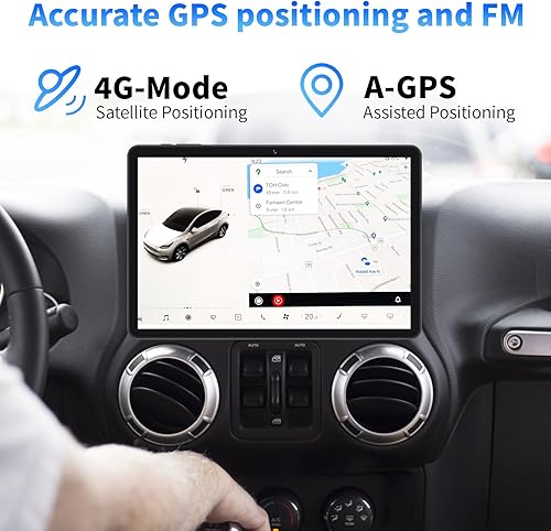 Miniatura 2 de Tableta de tabletas Android de 10 pulgadas, tableta Android 13, (2+4) 6 GB RAM procesador Quad Core 64 GB de almacenamiento Tablet PC, GPS, FM,